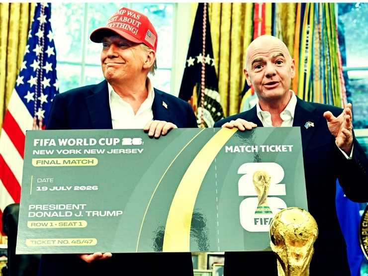Trump, Infantino