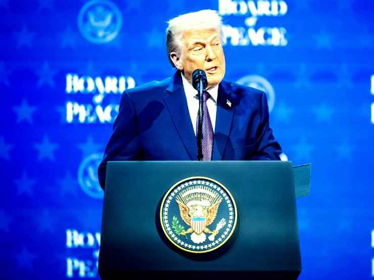 Donald Trump a Davos