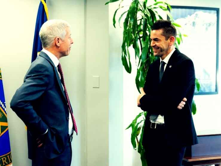 I vertici di Nasa e Doe