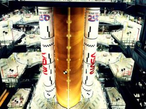 Il razzo Artemis II della Nasa