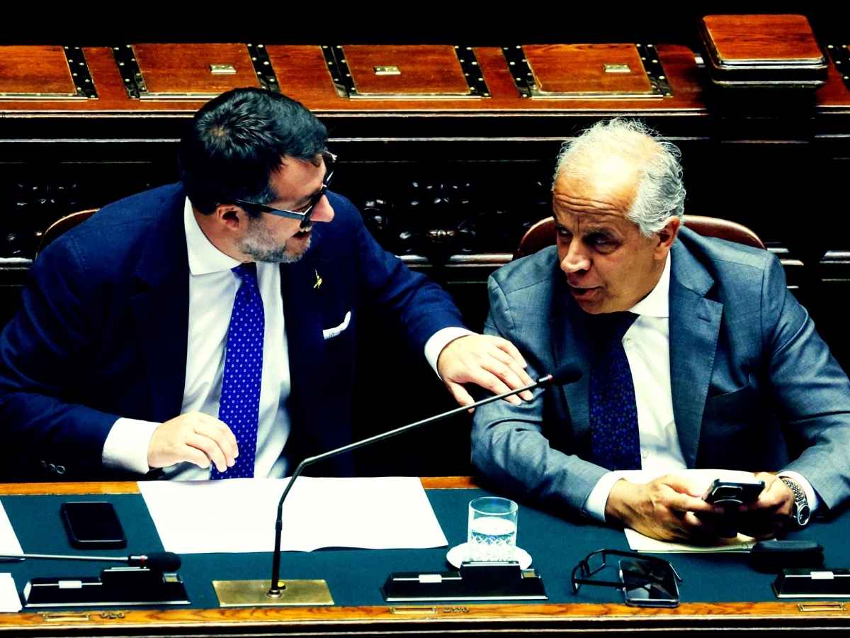 Salvini e Piantedosi