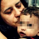 Mamma Patrizia e il piccolo Domenico