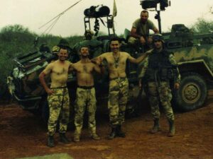 Roberto Vannacci ai tempi dell'Esercito