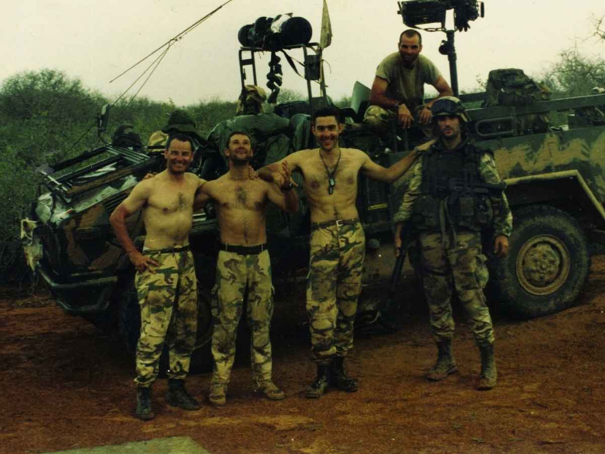 Roberto Vannacci ai tempi dell'Esercito