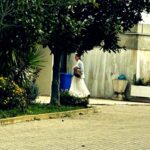 Catherine, la mamma della famiglia nel bosco