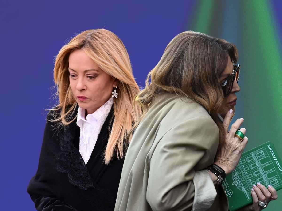 Giorgia Meloni e Daniela Santanchè