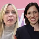 Giorgia Meloni ed Elly Schlein