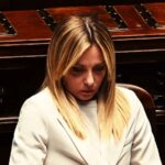 Giorgia Meloni in Parlamento