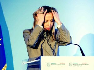 La premier Giorgia Meloni