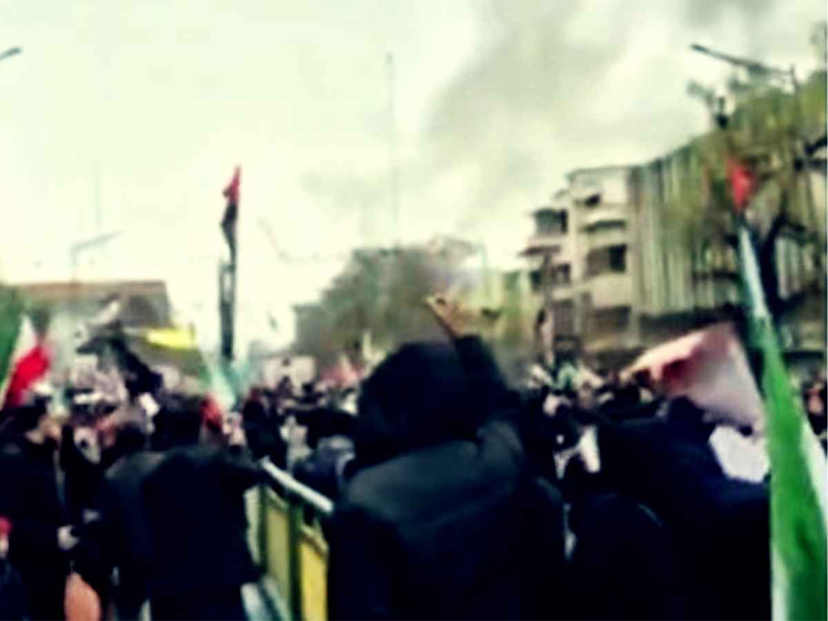 Manifestazione a Teheran