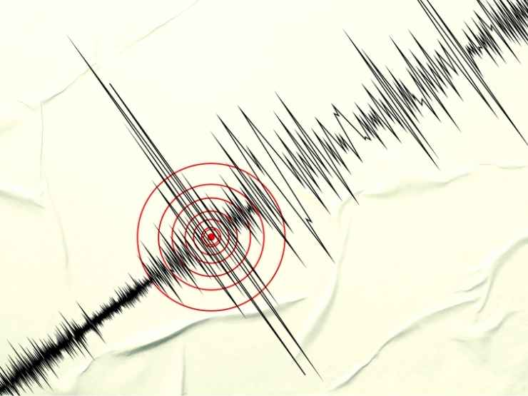 Onde terremoto nel Golfo di Napoli del 10 marzo 2026