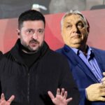 Volodymyr Zelensky e Viktor Orbán