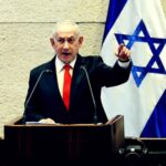 Benjamin Netanyahu alla Knesset