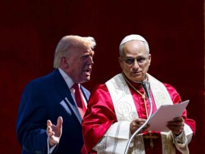 Donald Trump e Papa Leone XIV