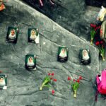 Le giovani vittime del bombardamento della scuola in Iran