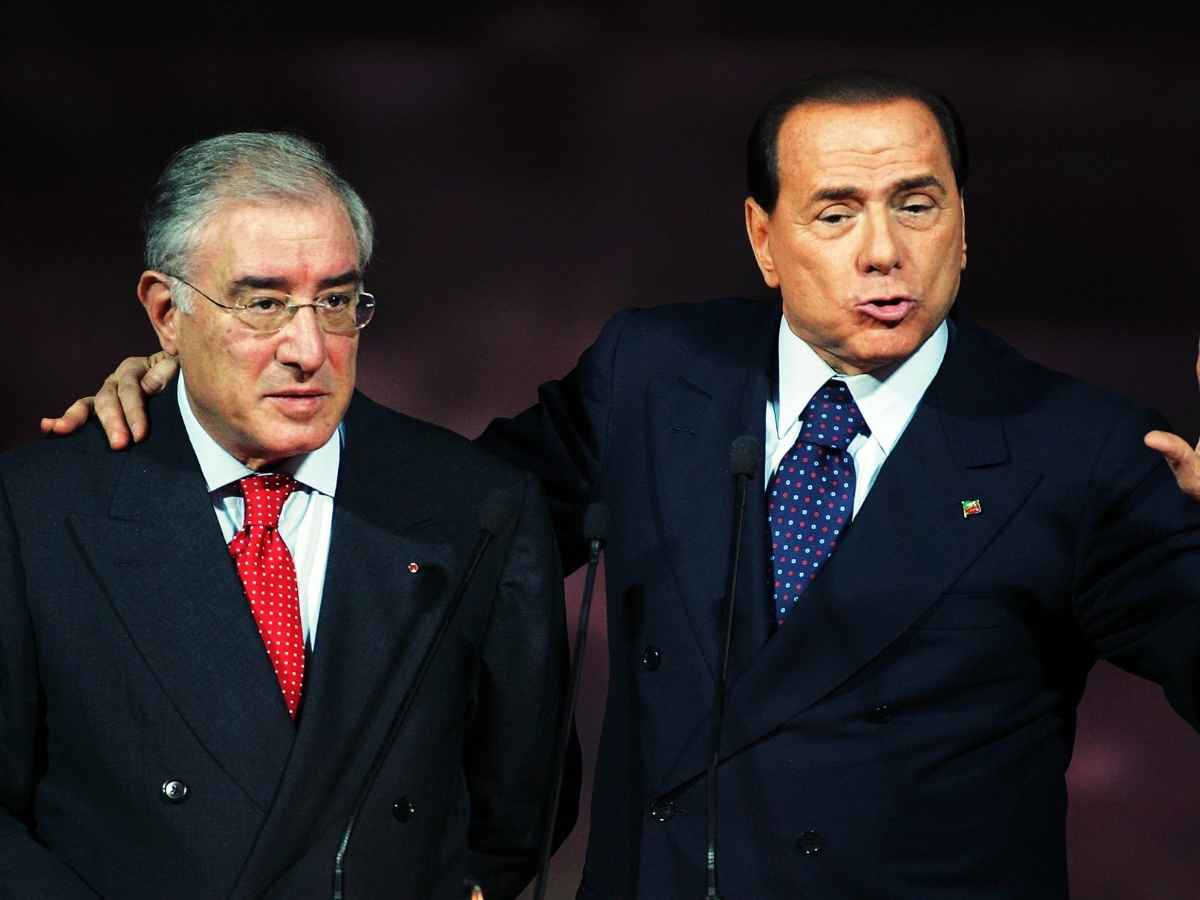 Marcello Dell'Utri e Silvio Berlusconi