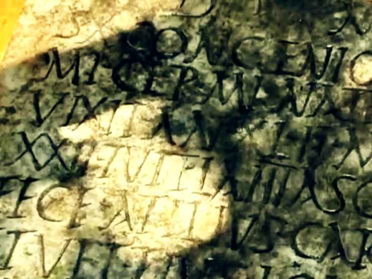 La lapide romana rinvenuta negli Usa
