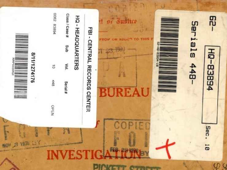 Un file desecretato dell'Fbi sugli Ufo