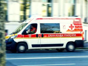 Ambulanza in Francia
