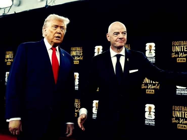 Il Premio Fifa a Donald Trump