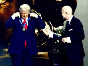 Il Premio Fifa a Trump