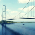 Ponte sullo Stretto di Messina, un rendering