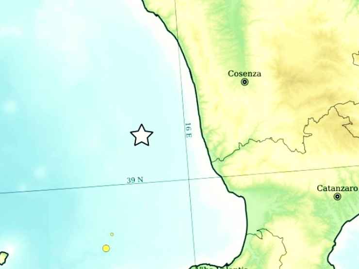 Terremoto del 2 giugno 2026 in Calabria