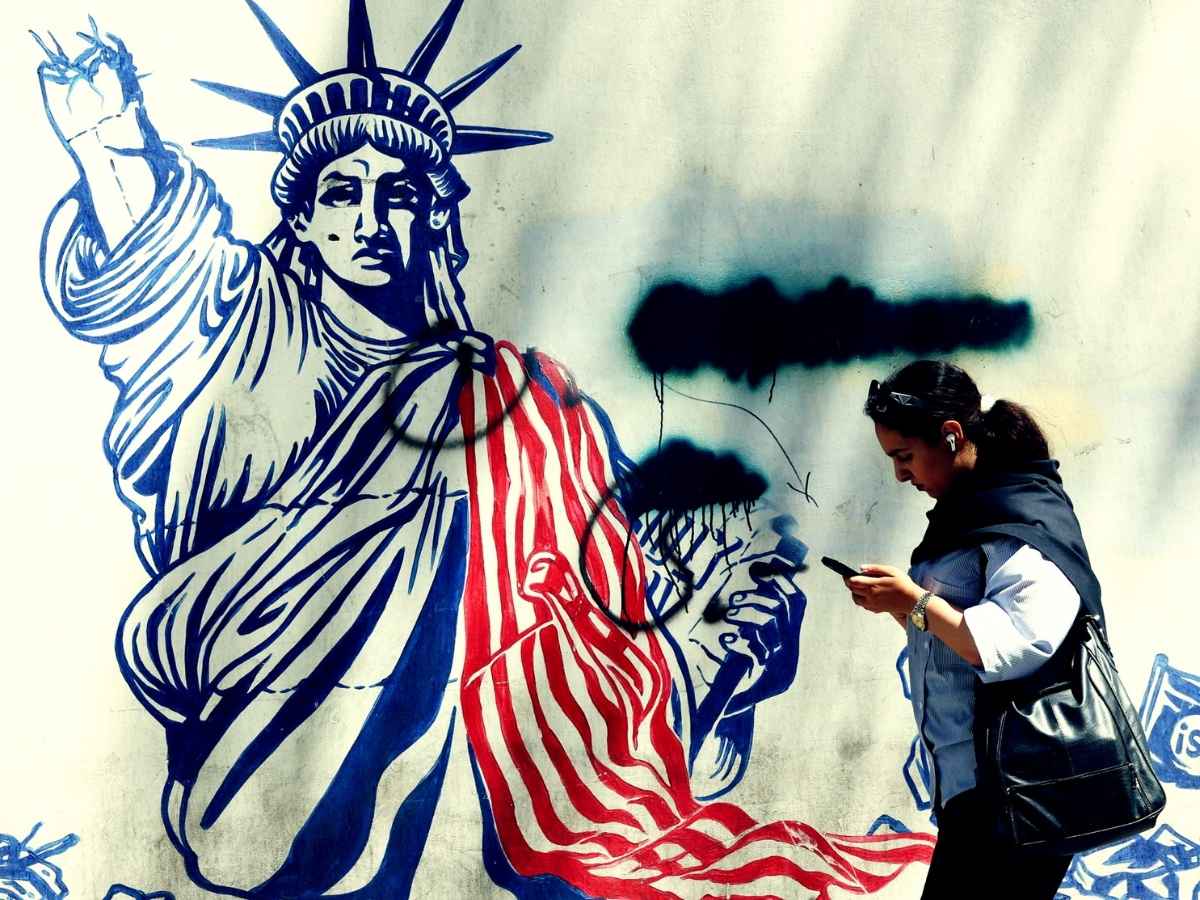 Un murales a Teheran