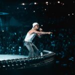Ultimo sul palco durante il concerto a Roma del 4 luglio 2026