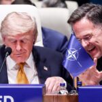 Donald Trump e Mark Rutte al vertice Nato ad Ankara