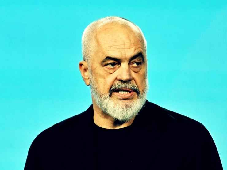 Il premier albanese Edi Rama