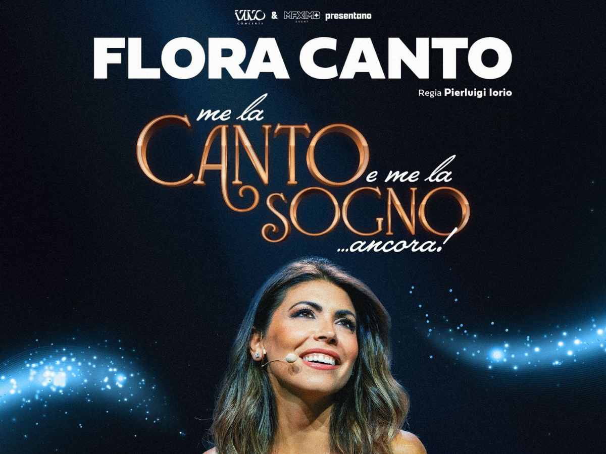 Locandina tour Flora Canto