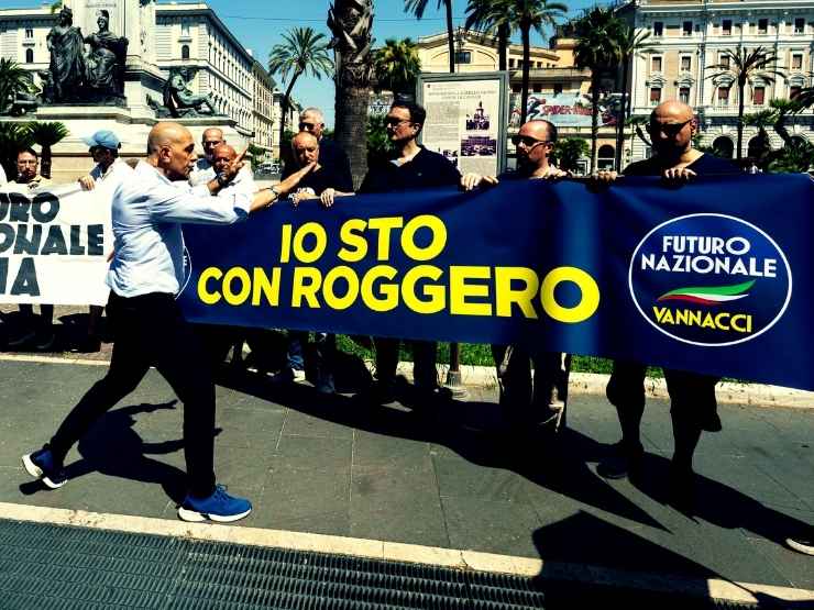 Manifestazione per Mario Roggero