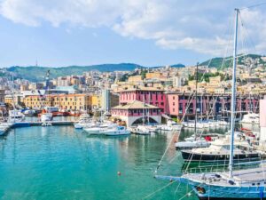 Panorama di una costa italiana