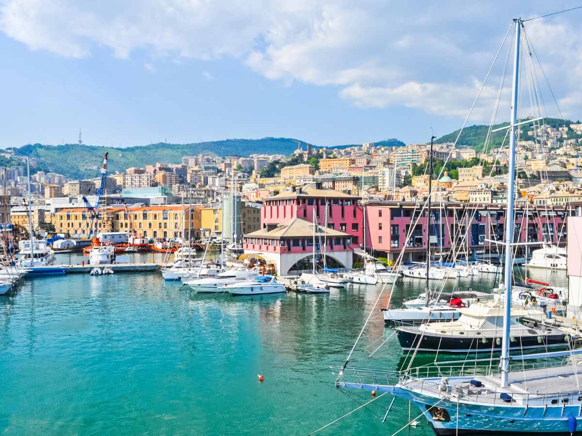 Panorama di una costa italiana