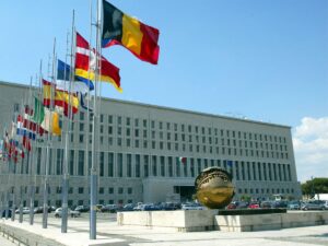 Palazzo della Farnesina, sede del Ministero degli Esteri italiano