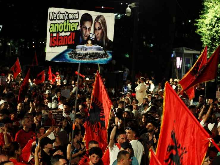 Proteste in Albania