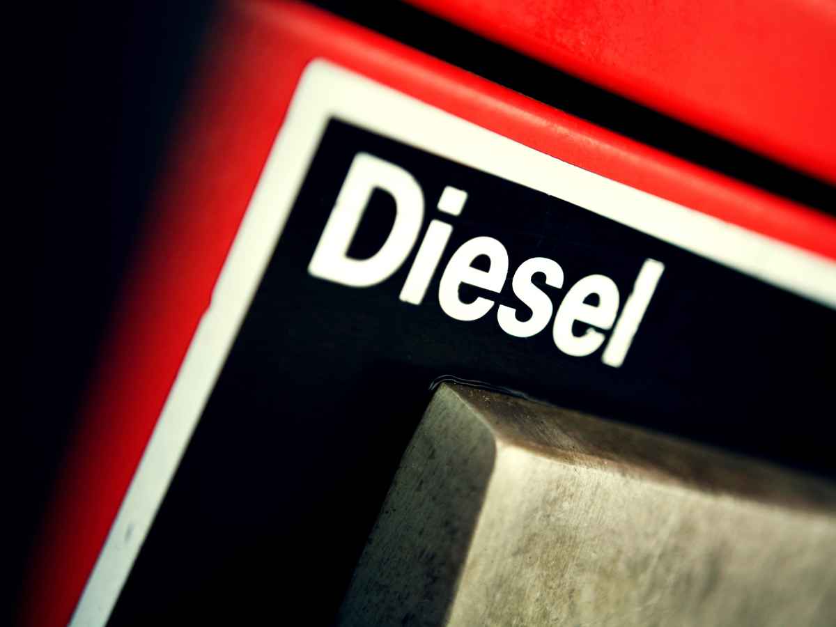 Un distributore di diesel