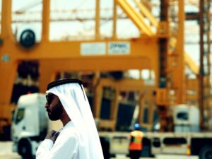 Un porto sullo Stretto di Hormuz