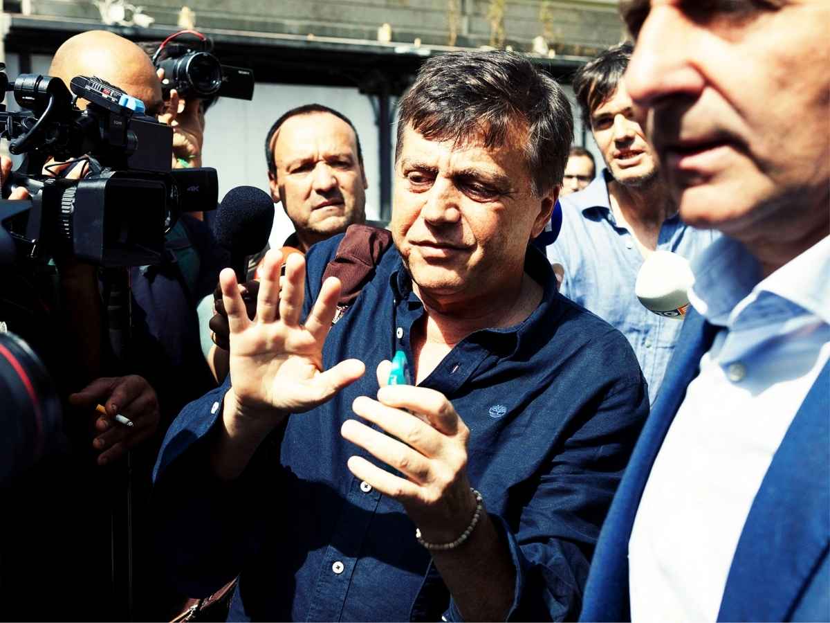 Valter Lavitola in Procura